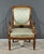 Set of Armchairs with Mahogany Crosses, Early 19th Century For Sale - Image 6 of 18