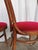 Vintage Bentwood Dining Chairs with Red Upholstery, 1970s, Set of 6 For Sale - Image 12 of 18