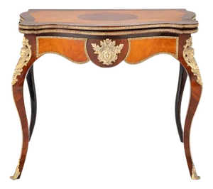 Empire French Card Table, 1860s