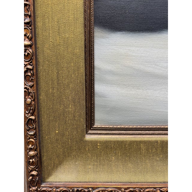Original Mid-Century Oil on Canvas, Yellow Daisy Still Life, Signed Patti Rock, (1927 - 2004) For Sale - Image 9 of 15