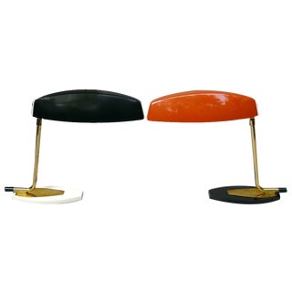 Vintage Delicate Table Lights, 1960s, Set of 2 For Sale