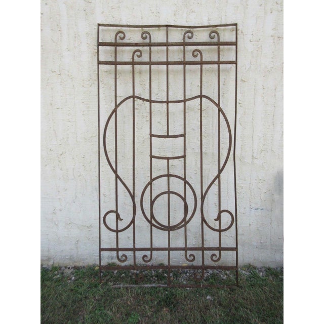 Wonderful piece of architecture. Heavy, tight and sturdy, piece does show signs of age related wear including rust,...