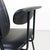 Modern Italian Chair in Metal and Black Leather with Arms, 1960s For Sale - Image 10 of 18