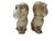 Ceramic Vintage Mid-Century Modern Palm Beach Monkey Statues Salt and Pepper Shakers Set Monkey Figurines – Pair For Sale - Image 7 of 7