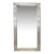 French Art Nouveau Silver Gilt Wall Mirror For Sale