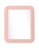 Contemporary Fleur Home Carnival Krewe Rectangle Mirror in Salmon Berry, 36x48 For Sale - Image 3 of 3