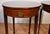 Brown 1910s Pair Antique English Hepplewhite Mahogany Side Tables / End Tables For Sale - Image 8 of 18