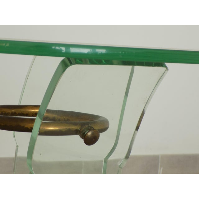 Glass Coffee Table by Pietro Chiesa for Fontana Arte, 1940 For Sale - Image 6 of 7