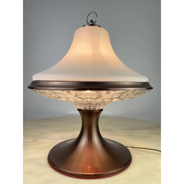 Murano Glass Table Lamp, Italy, 1960s For Sale - Image 4 of 12