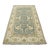 Oushak Rug 5’1” X 8’2” Blue Wool Tribal Hand-Knotted Oriental Carpet For Sale