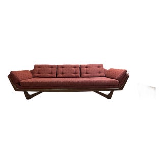 1960s Mid Century Gondola Sofa Attributed to Adrian Pearsall For Sale