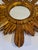 1950s Mid 20th Century French Giltwood Coppery Sunburst Wall Mirror For Sale - Image 5 of 17