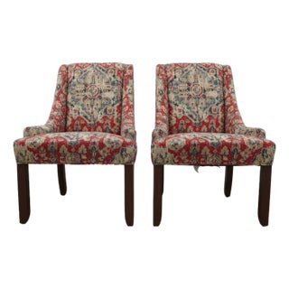 Ballard Designs Gramercy Upholstered Chairs (Set of 2) For Sale