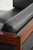 Art Deco Black Cowhide Leather and Wood 3-Seater Sofas from Schuitema, Set of 2 For Sale - Image 16 of 18
