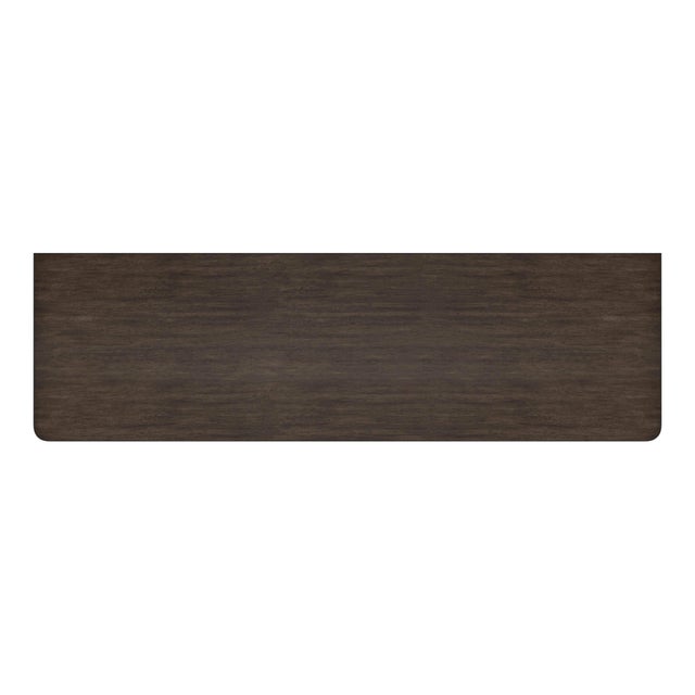 Wood Lennon 60 in. W Rectangular Wood 6 Drawer Rounded Leg Dresser, Soft Brown For Sale - Image 7 of 8
