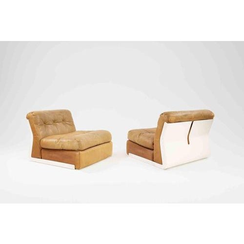 Very rare set design by bellini in 1960s for c&b italia. This is part of the first series, easily distinguishable by the...