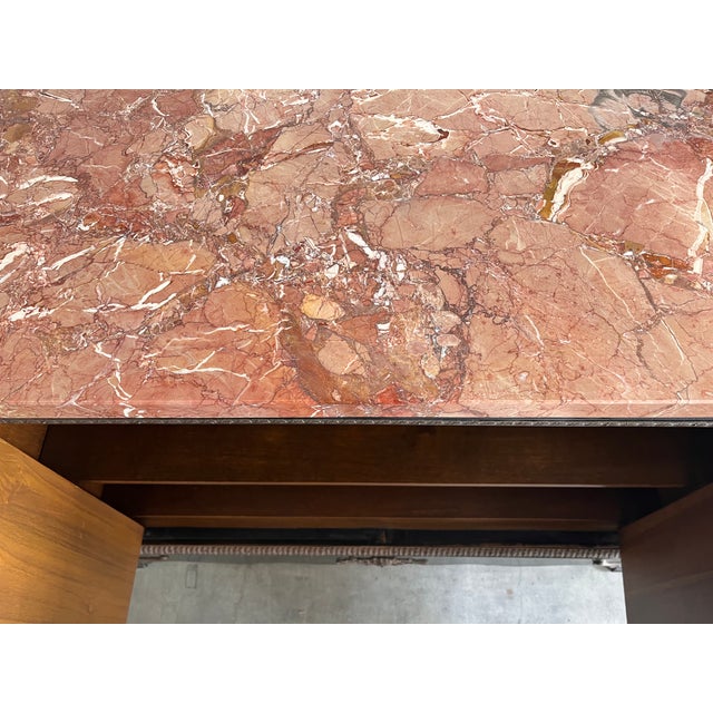 Wood Antique French Boulle Chest of Drawers, 1890s For Sale - Image 7 of 12