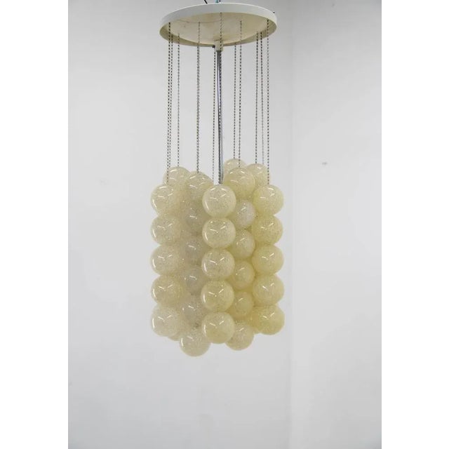 Space Age Chandeliers by Napako, 1970s, Set of 3 For Sale - Image 6 of 13