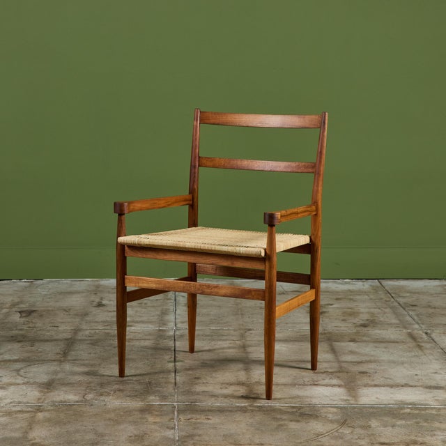 Gio Ponti Cane Seat Armchair for Knoll International For Sale - Image 12 of 18