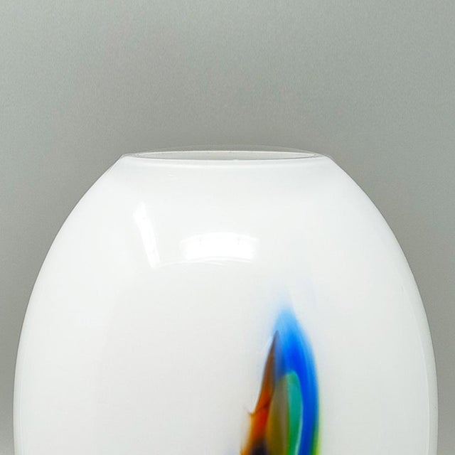 Vintage Italian Vase in Murano Glass, 1970s For Sale - Image 7 of 10