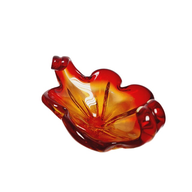 Mid-Century Italian Murano Glass Bowl by Flavio Poli for Mandruzzato, 1950s For Sale - Image 18 of 18