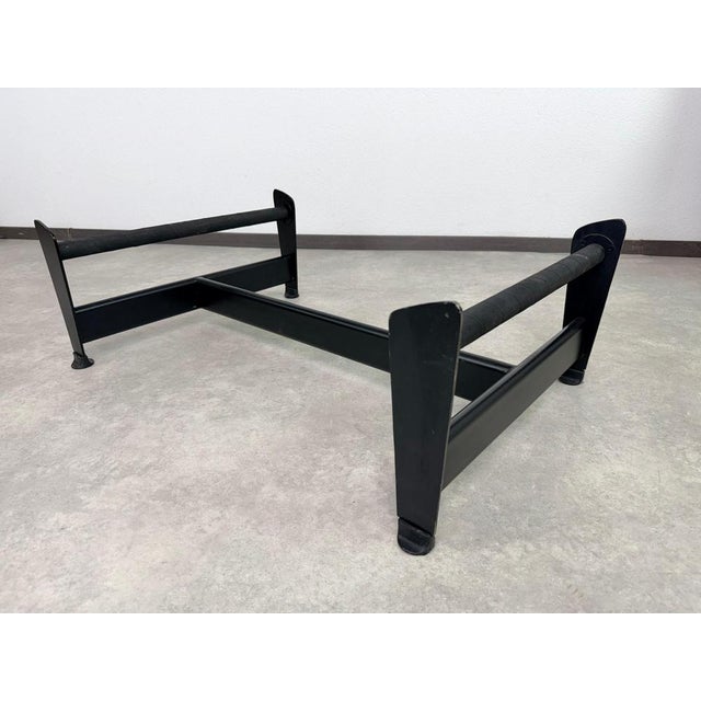 Vintage LC4 Chaise Lounge in Black Leather by Le Corbusier, 1970s For Sale - Image 12 of 13
