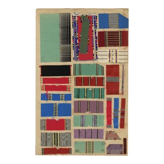 Antique Fabric Swatches VII For Sale