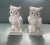Ceramic Vintage Ceramic Owl Bookends-A Pair For Sale - Image 7 of 8