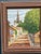 Kerstin Grufman, City Street with Church Tower, 1945, Oil Painting on Panel, Framed For Sale - Image 8 of 12