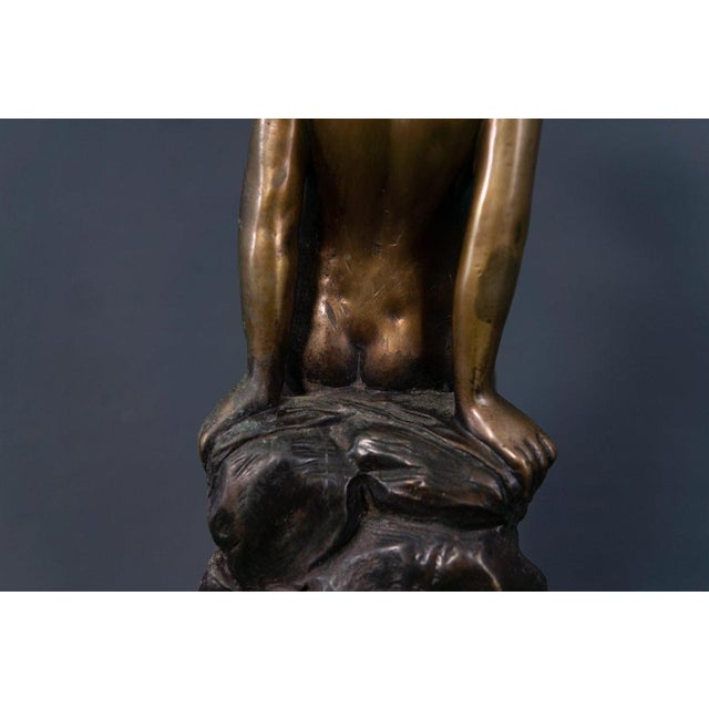 Vintage Bronze Sculpture, 1900s For Sale - Image 18 of 18