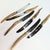 Stag Horn Handled Steak Knives- Set of Six For Sale - Image 6 of 11