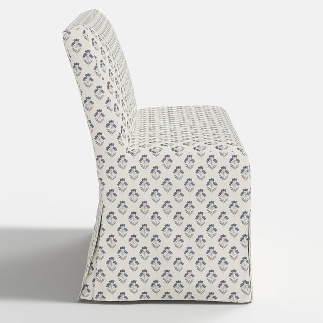 Stoffer Home x Cloth & Company Slipcover for Lindy Dining Banquette in Francie Floral Tan For Sale In Chicago - Image 6 of 7