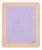 Boreal Blanket with Beige/Lilac Frame by Moanne For Sale