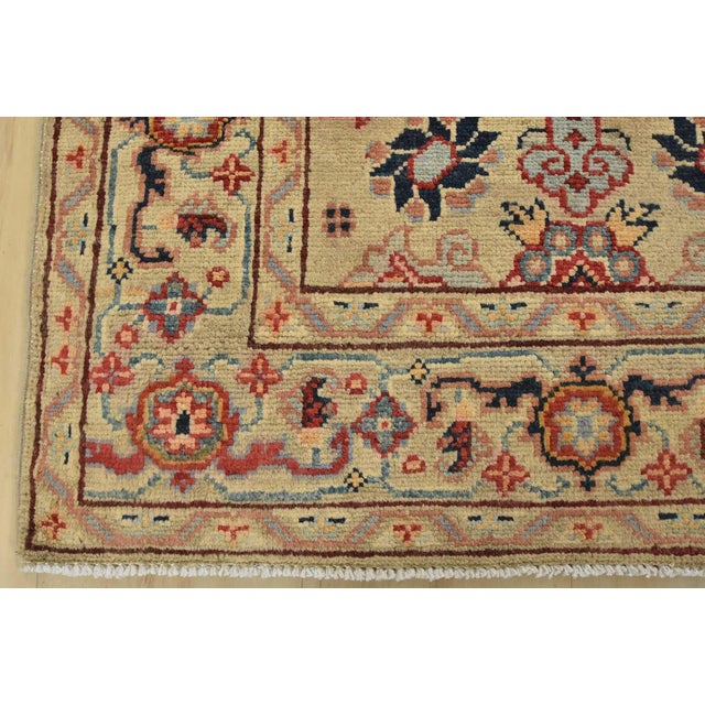 Kazak Runner 2’8” X 9’8” Beige Wool Traditional Hand-Knotted Oriental Rug For Sale - Image 10 of 13