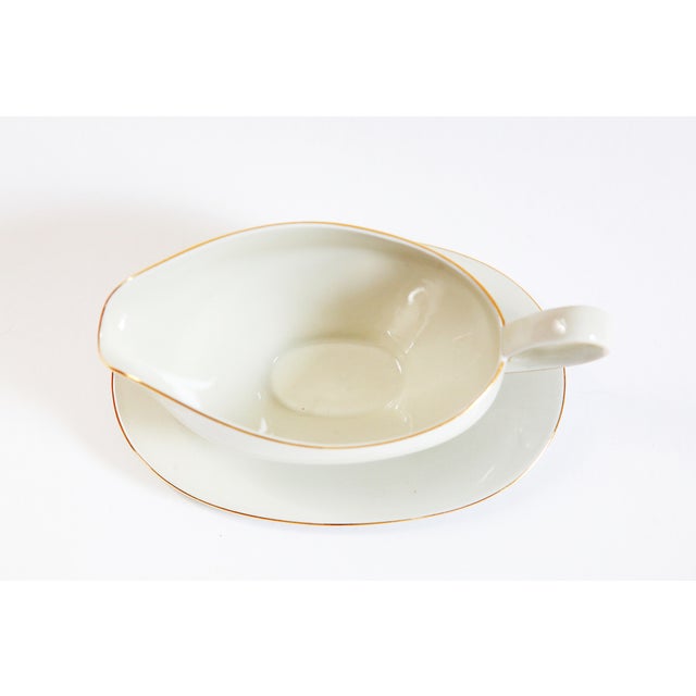 Ivory Colored Gravy Boat Chairish