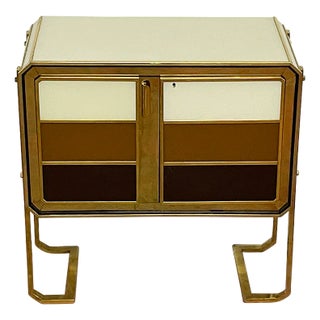 Deco Sideboard with Two Doors For Sale
