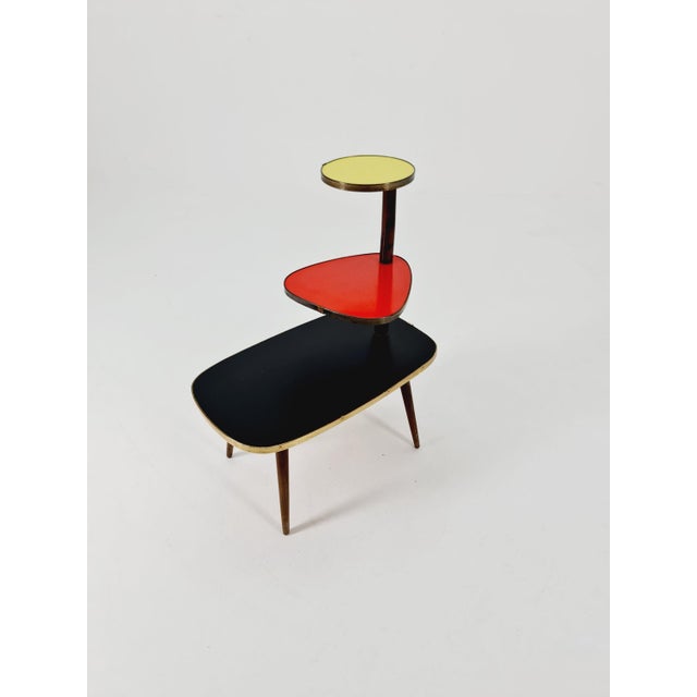 Minimalist German Indoor Flower Table, 1960s For Sale - Image 5 of 10