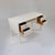 White lacquered Wooden Desk, 1970s For Sale - Image 4 of 10