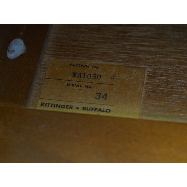 Kittinger Colonial Williamsburg Wa-1030 Mahogany Commode Nightstand For Sale - Image 18 of 18