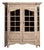 Provençal Oak Vitrine, Handcrafted Antique, Circa 1820, Rustic Charm For Sale