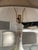 Vintage French Milk Glass Lamp With Petite French Detailing Completely Restored For Sale - Image 4 of 7