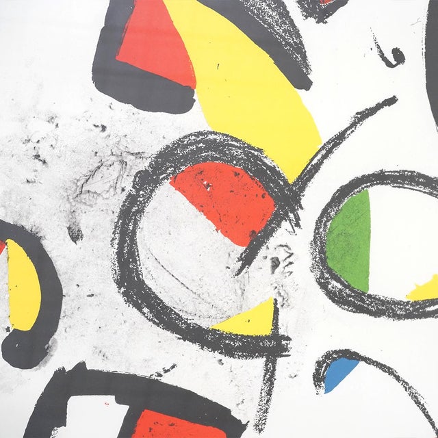 1980s Poster The Light Bird by Joan Mirò for the Venice Biennale, 1981 For Sale - Image 5 of 12