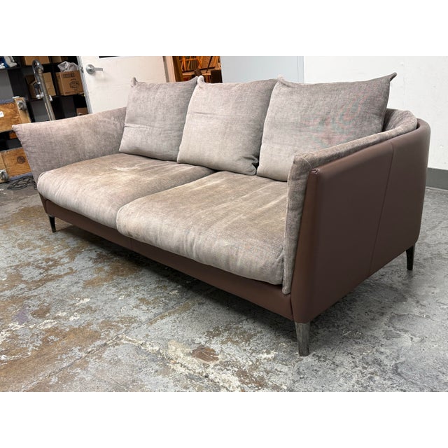 Poltrona Frau Bretagne Sofa For Sale - Image 9 of 12