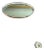 Vintage Mid-Century Hollywood Regency Oval Brass Mirrored Vanity Tray For Sale