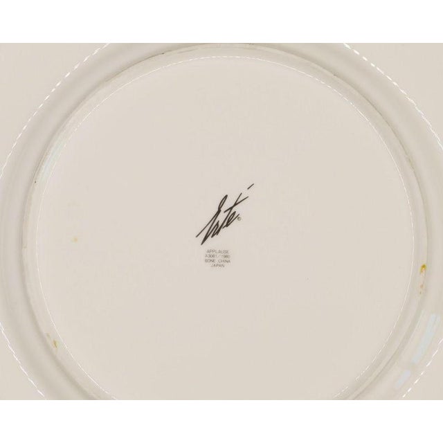 Applause Plate is an original decorative porcelain plate realized by Erté (after) in 1985. Very rare plate realized in...