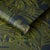 English House of Hackney Palmeral Wallpaper - Midnight & Green, Sample For Sale - Image 3 of 4