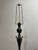 1970s Cambridge Lamps Inc. Neoclassical Style Black Floor Lamps Pair For Sale In San Francisco - Image 6 of 12