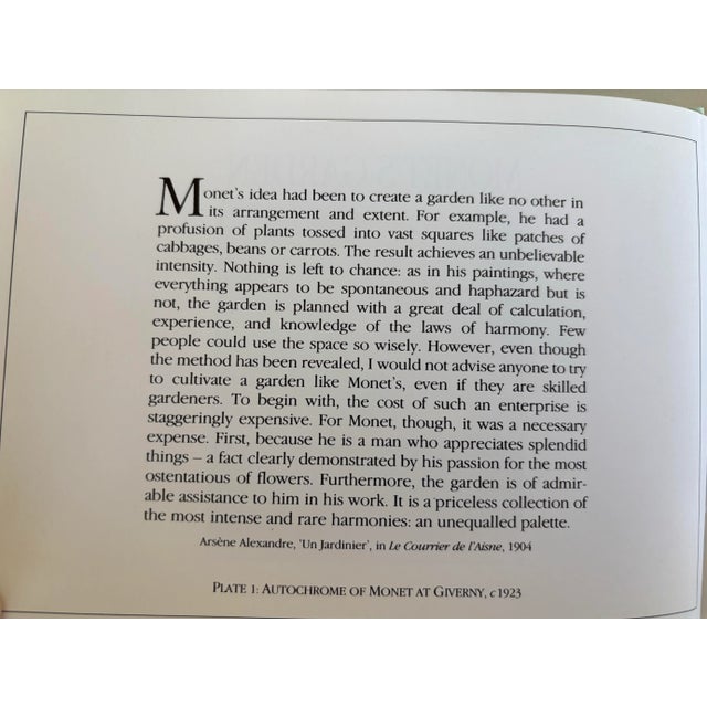1980s Monet’s Garden Claude Monet’s Paintings From Giverny Book For Sale - Image 5 of 9