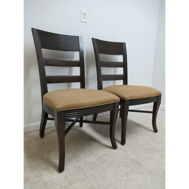 1990s Vintage Nautica by Lexington Ladder Back Dining Room Side Chairs