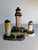 1940s 1940s Cast Iron Lighthouse With Keepers Cottage Door Stop For Sale - Image 5 of 6